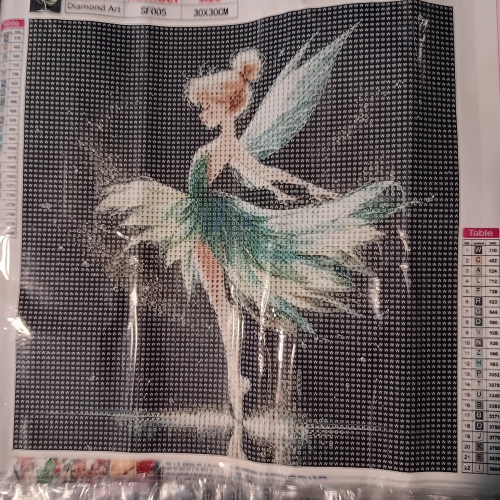 Disney Tinkerbell Diamond Painting Kit 30x30